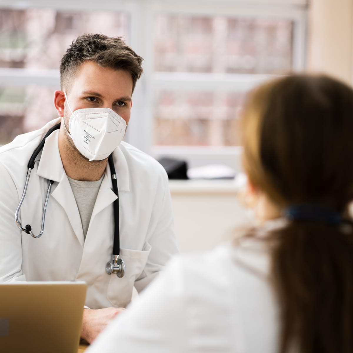 N95 Respirator in Doctor Office Setting