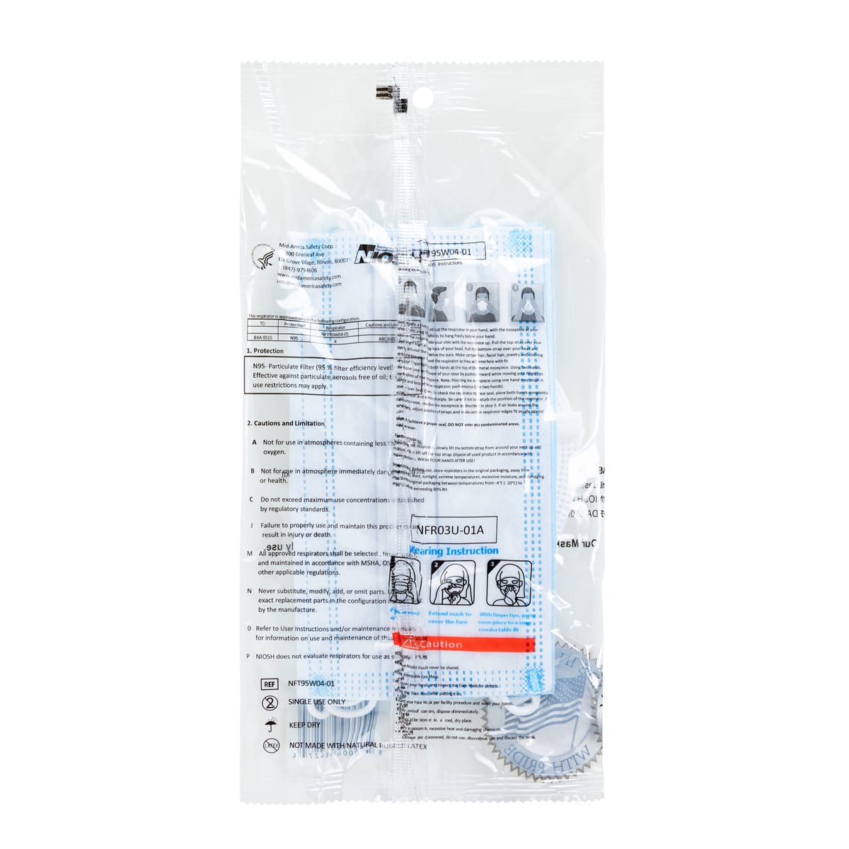 MASC N95 Cup Shape Respirator